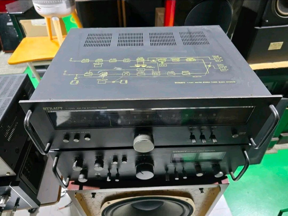 Straut(스트라우트)ka-9000 인티앰프 T7090 튜너 이미지