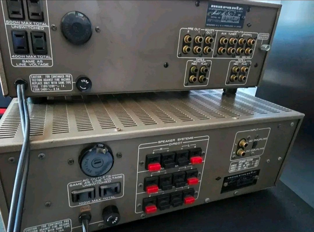 MARANTZ (마란츠) SM-7 SC-7 프리/파워 앰프 A+ 이미지