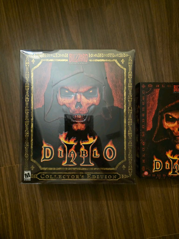 (미개봉) 디아블로2 소장판 패키지(collectors edition) 이미지