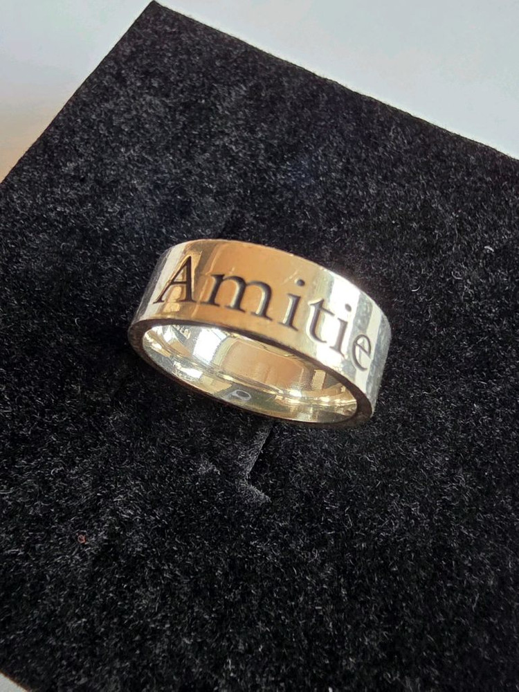 실버925 Amitie 심플한 반지 이미지