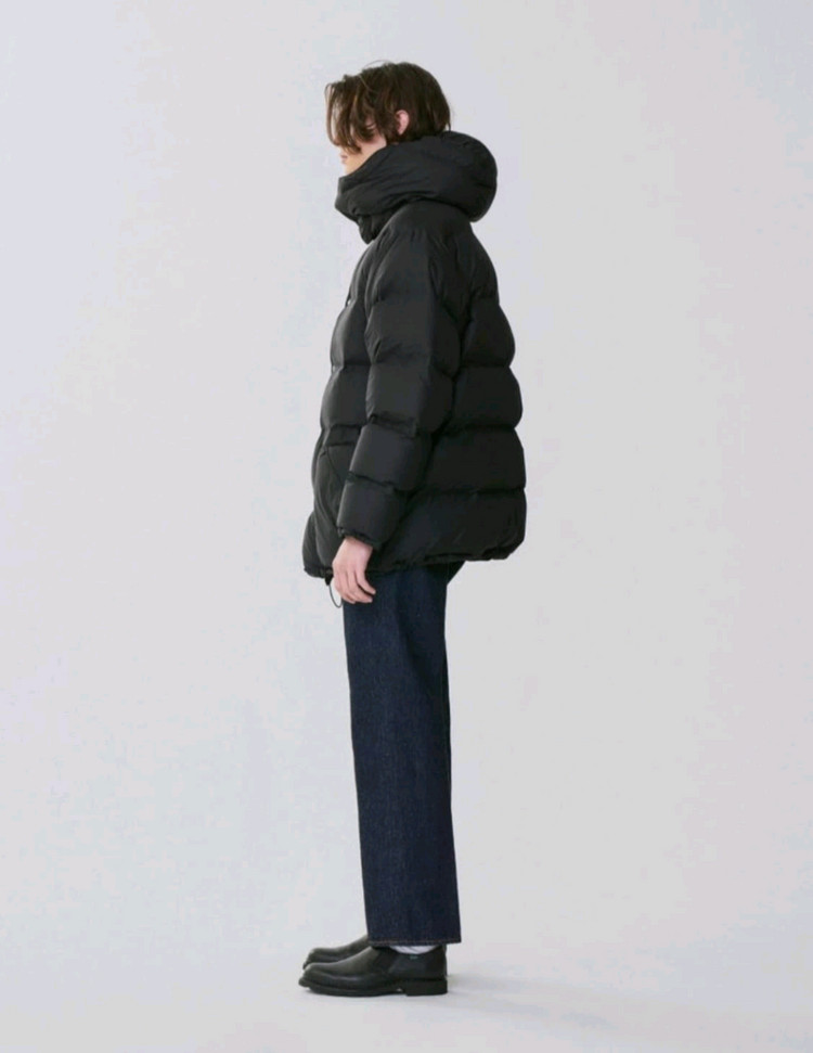 42) 캡틴선샤인x골드윈x바토너 익스페디션 다운 자켓 블랙 이미지