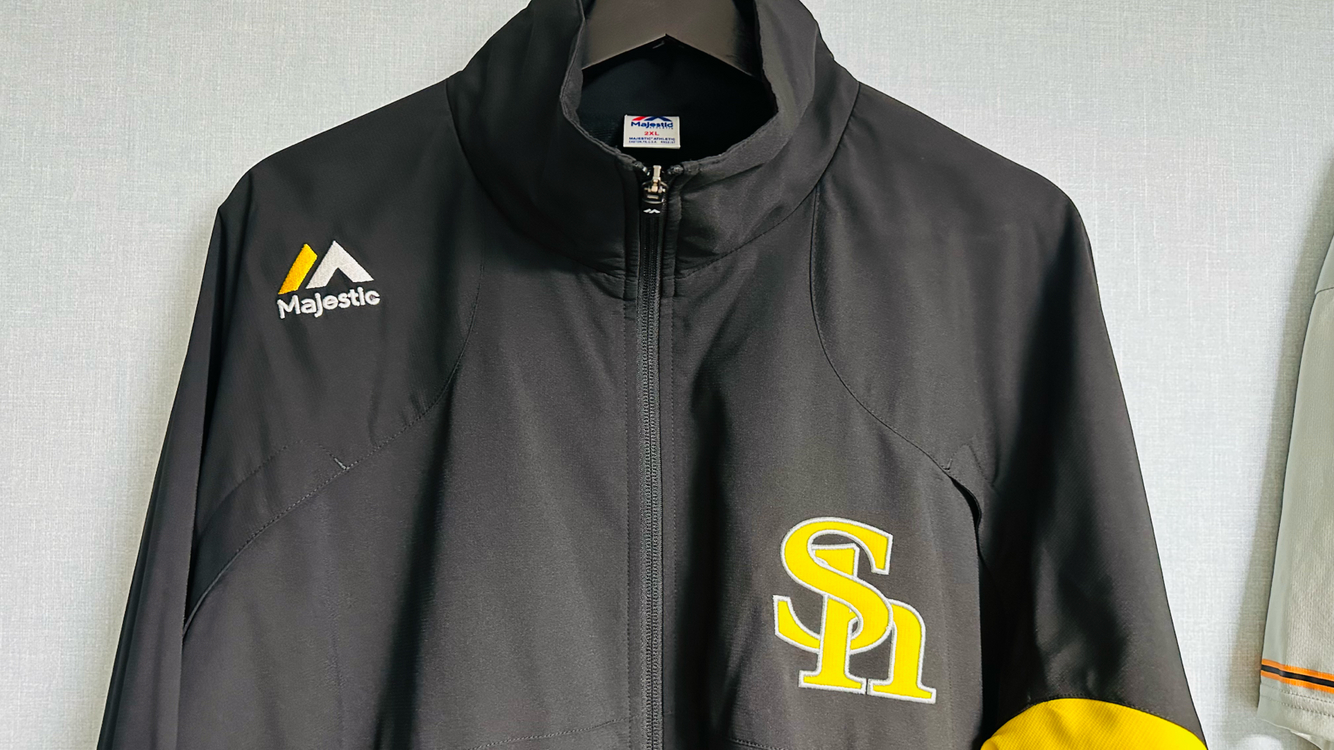 [2XL]NPB소프트뱅크 호크스 춘추 점퍼(새상품) 이미지