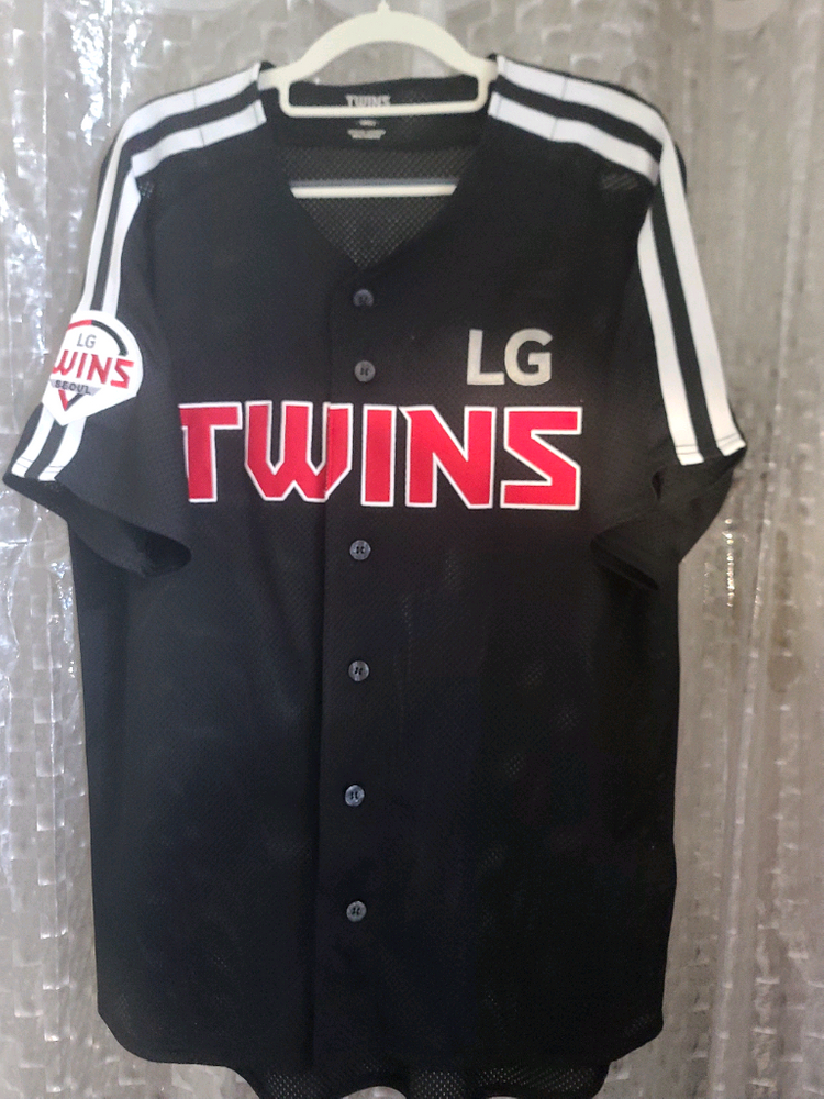 엘지트윈스 문성주 고급마킹 원정 유니폼(100) 이미지