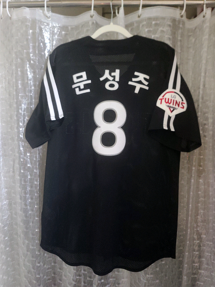 엘지트윈스 문성주 고급마킹 원정 유니폼(100) 이미지