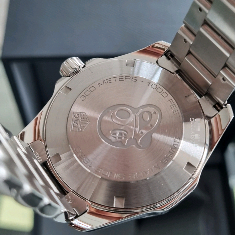 태그호이어 아쿠아레이서 300 41mm 쿼츠 청판 WAY111C(2020.12) 이미지