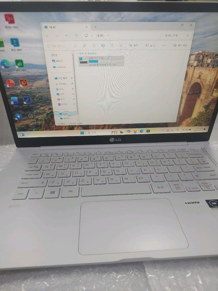 LG 그램 14Z990-GR30K 256G 메모리12G 업그레이된 노트북 판매합니다 이미지