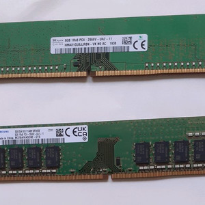 DDR4 8GB 2666 데스크탑용 메모리 2개 팝니다 이미지