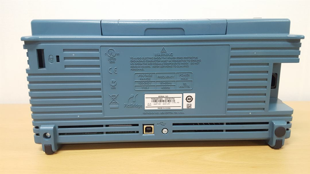 Tektronix TDS2012C 텍트로닉스 중고오실로스코프 100MHz 2ch 판매 이미지