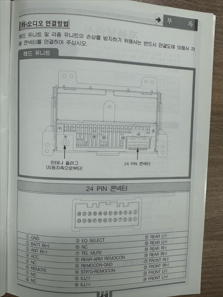 그랜저TG (M465-TG) 6CD 카세트 순정 카 오디오 이미지