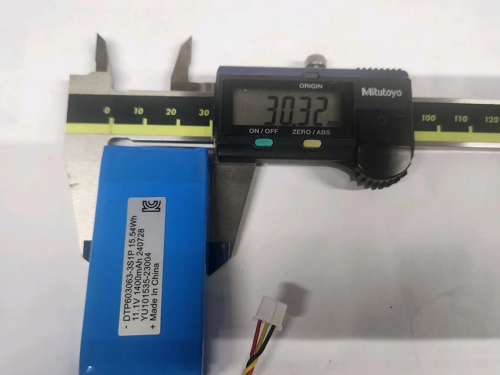 3s1p 1400mah 폴리머 배터리 이미지