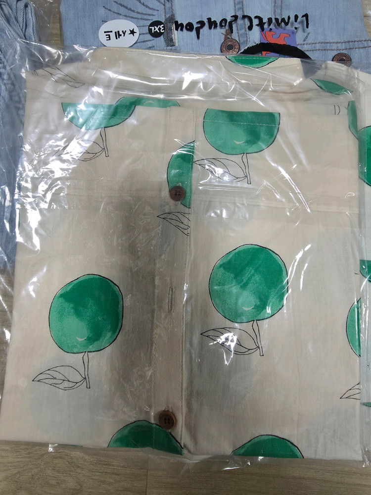 리미떼두두 그린애플 티셔츠 3XL 새상품 이미지