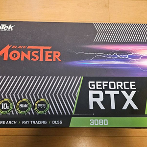 RTX 3080 이엠텍 블랙몬스터 OC 이미지