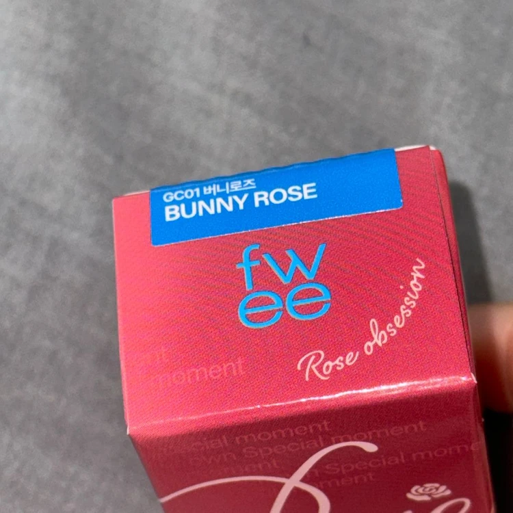 (새상품)퓌 로즈 옵세션 스테이핏 틴트 GC01 버니로즈 BUNNY ROSE (정가 18,000원) 이미지