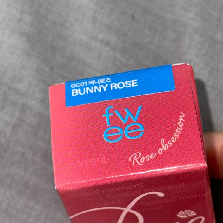 (새상품)퓌 로즈 옵세션 스테이핏 틴트 GC01 버니로즈 BUNNY ROSE (정가 18,000원) 이미지