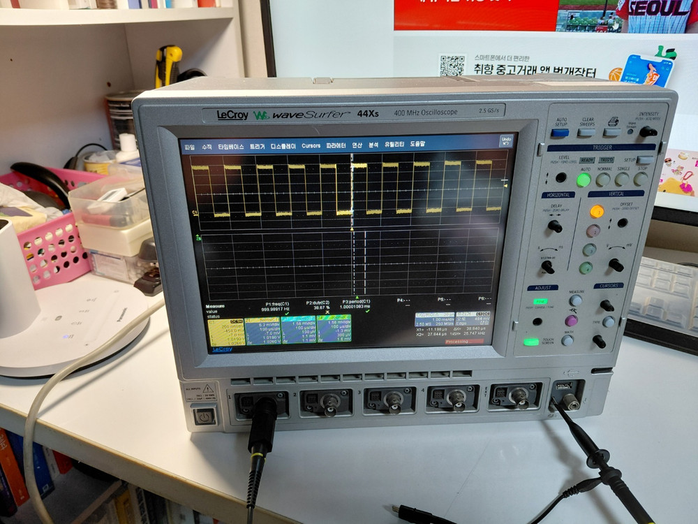 LeCroy Ws WaveSufer 44Xs 400MHz 2.5GS/s 오실로스코프 프로브증정 이미지