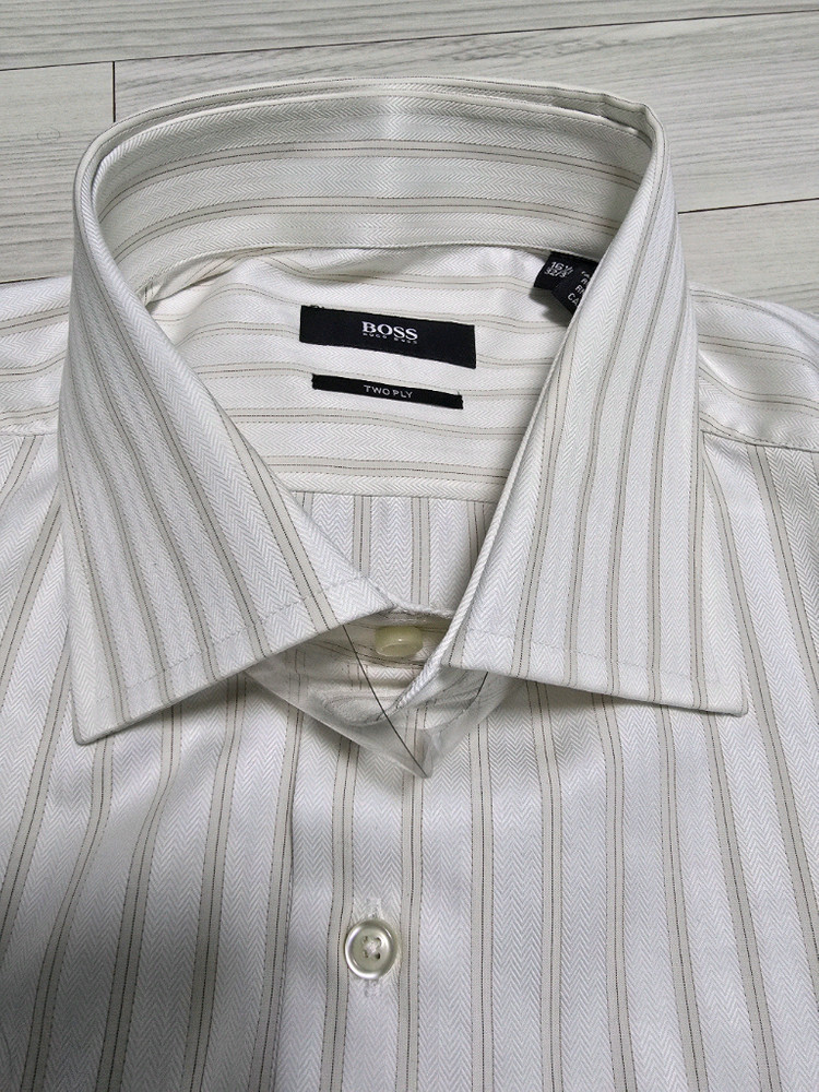 휴고 보스 남성 드레스셔츠 와이셔츠 3XL 새제품 운포 이미지