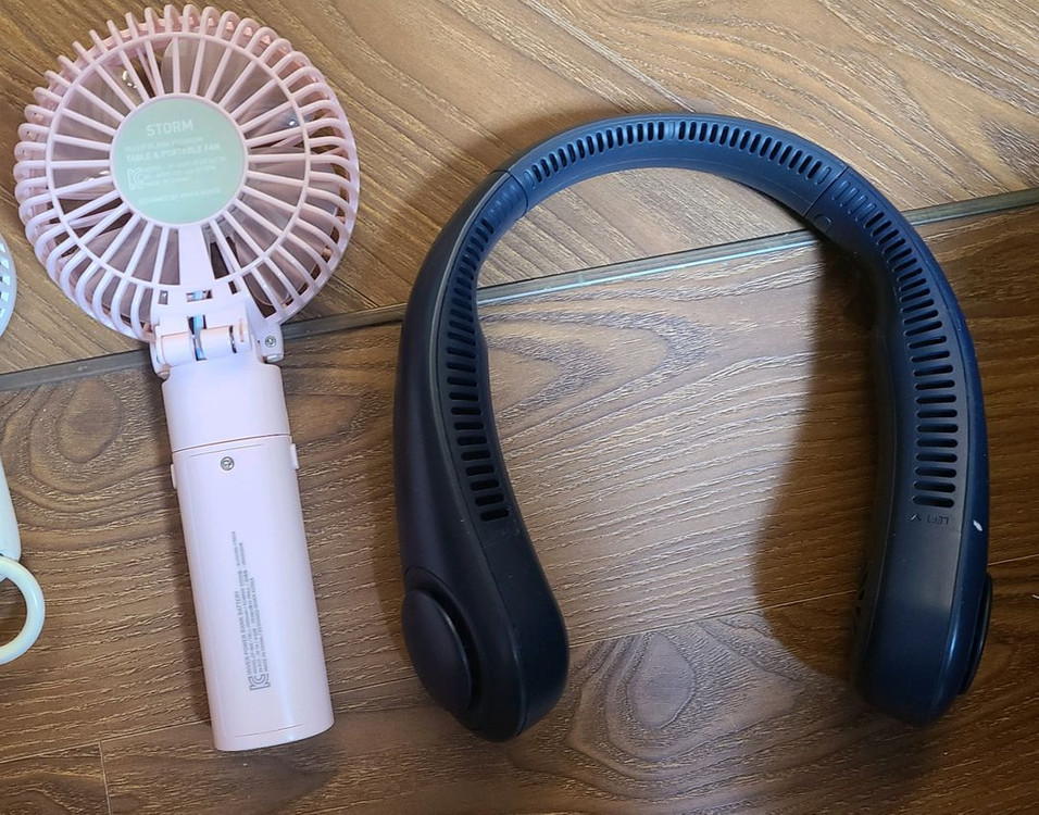 휴대용선풍기,손풍기 이미지