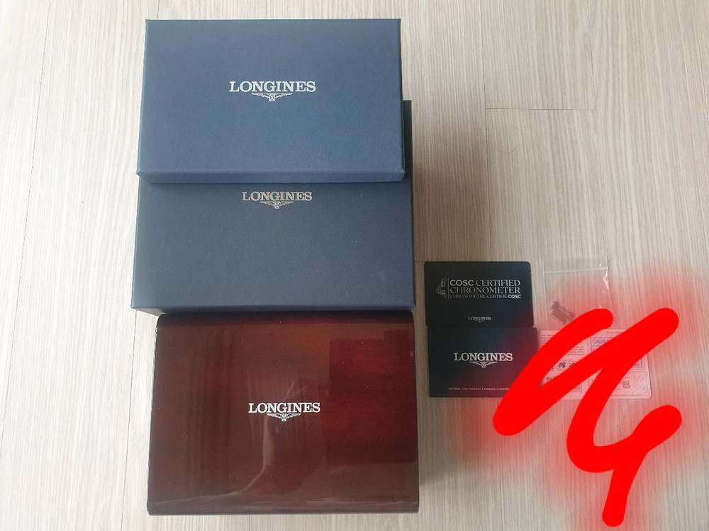 미사용 풀박) 명품 시계 론진 줄루타임 스피릿42mm 팝니다. 이미지
