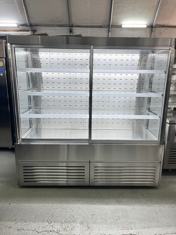 1800 앞문형 쇼케이스 냉장고 올스텐 업소용 반찬 밀키트 장어 중고 과일 야채 4단 이미지