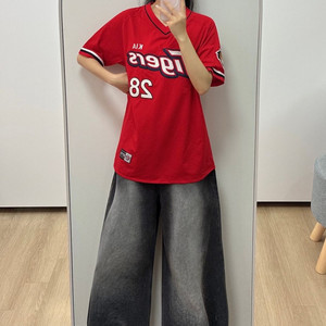 기아 타이거즈 윤석민 마킹 올드 레트로 원정 유니폼 이미지