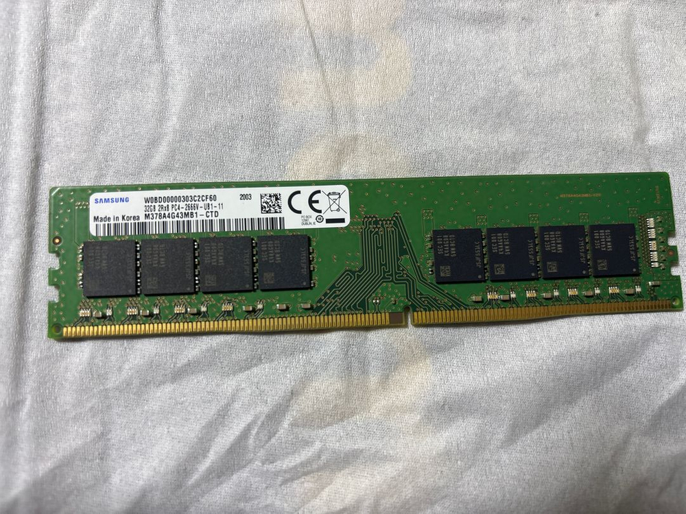 삼성 DDR4 32GB 2666 램 이미지