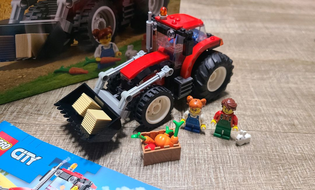 레고 시티 60287 트랙터 중고 이미지