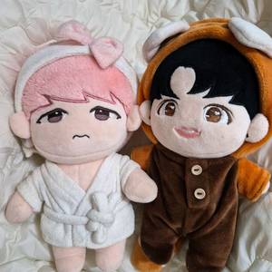 방탄소년단 봉제인형 민윤기 전정국 이미지