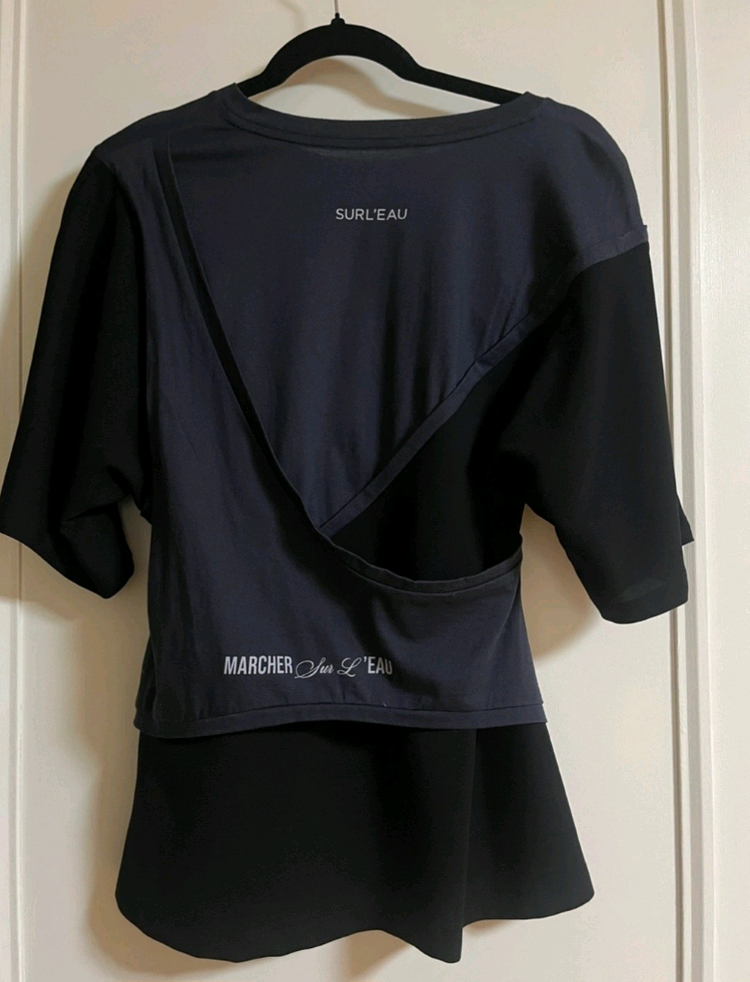 한섬 시스템 꼬임 블라우스 티셔츠 이미지