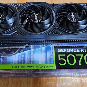 PALIT RTX 5070TI GAMINGPRO-S 그래픽카드 판매합니다 이미지