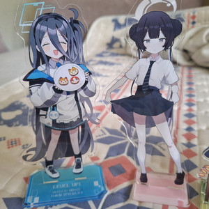 블루아카이브 비공식 아리스 키사키 히키라&노조미 아크릴 스탠드 이미지