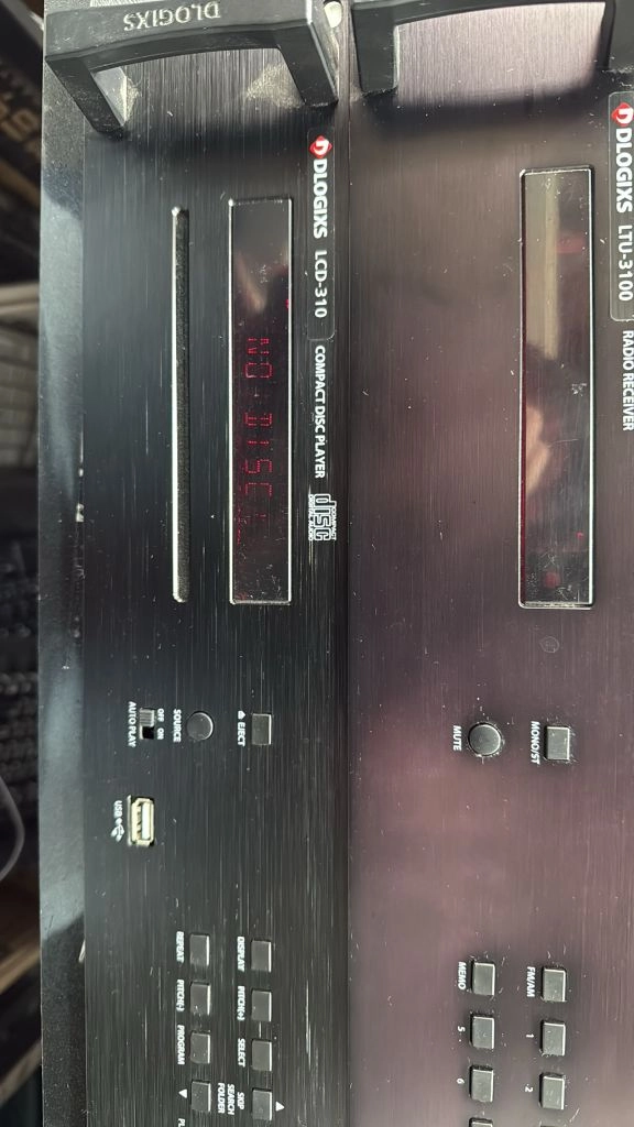 디라직 DLOGIXS LTU-3100, LCD-310 라디오수신기 디스크플래이어 방송장비 이미지