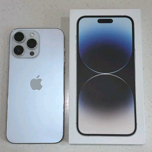 아이폰14프로맥스 실버 256기가 이미지