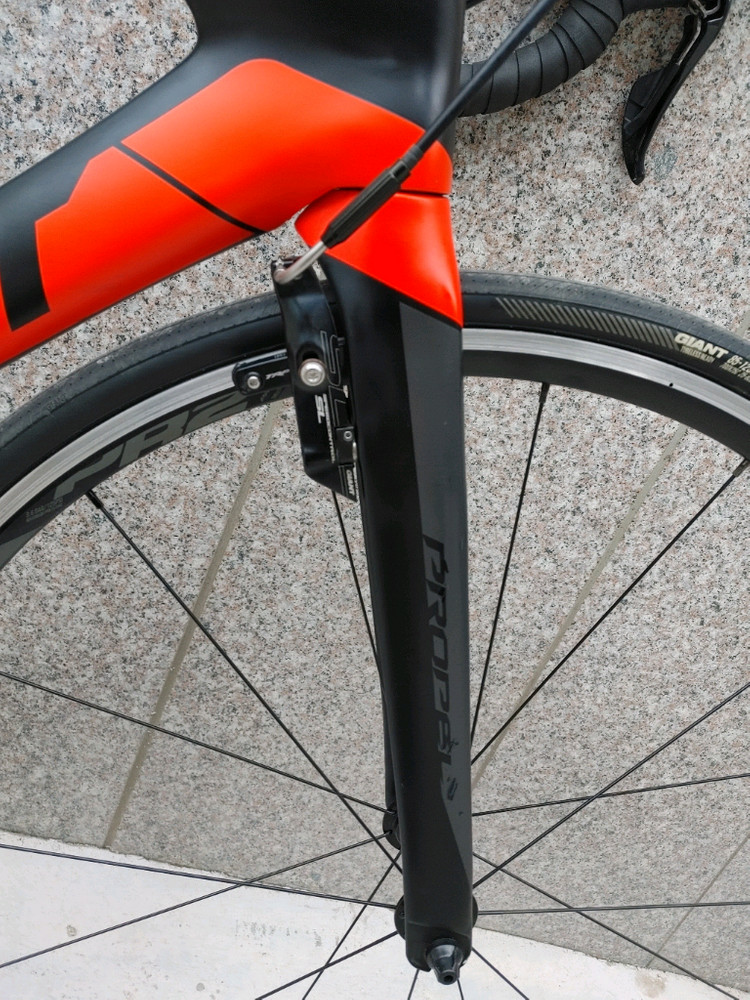 상태좋은 17년 자이언트 프로펠 어드밴스1 울테그라 카본 로드자전거 xs사이즈 팔아요. 이미지