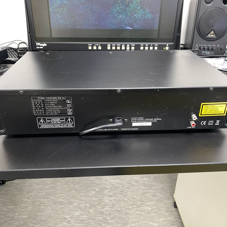 TOS-AUDIO XCD-4500 프로용 CD/USB 플레이어 (랙타입) 이미지