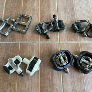 자전거용 페달 (평패달, 클릿페달. 로드용. MTB용) 이미지