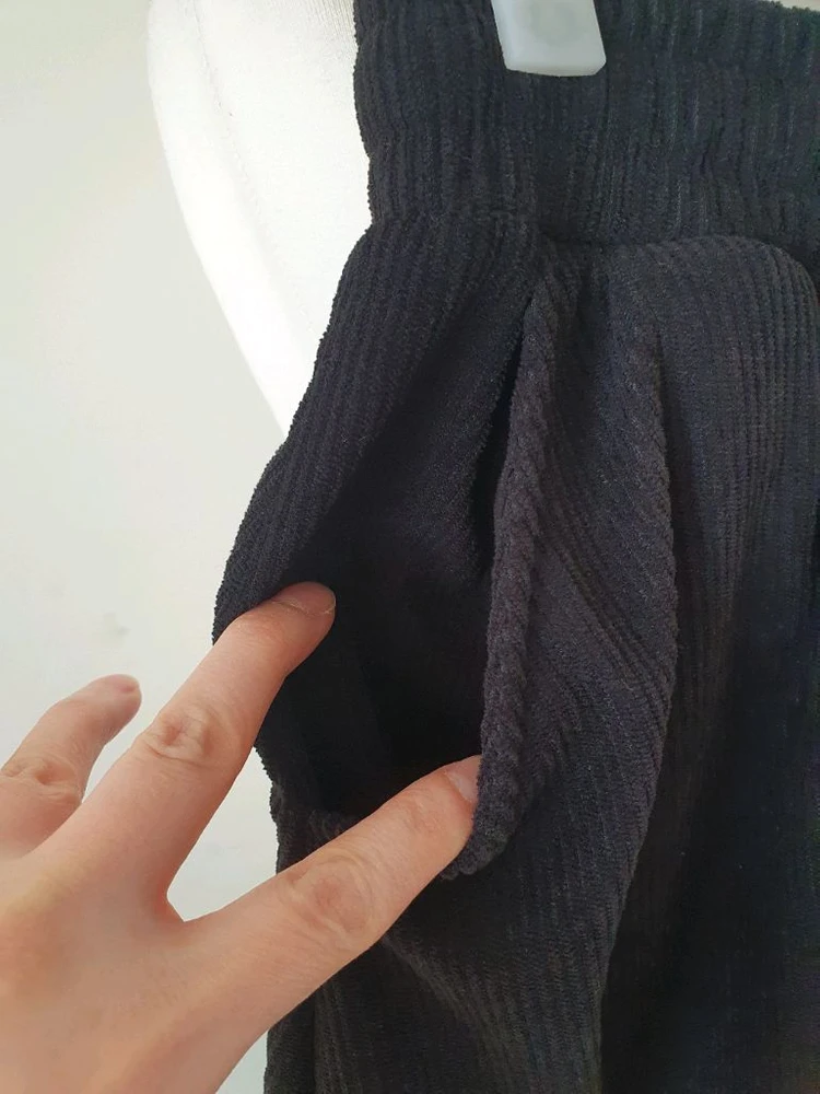 (새상품)코듀로이,골덴 롱스커트 55~77 이미지