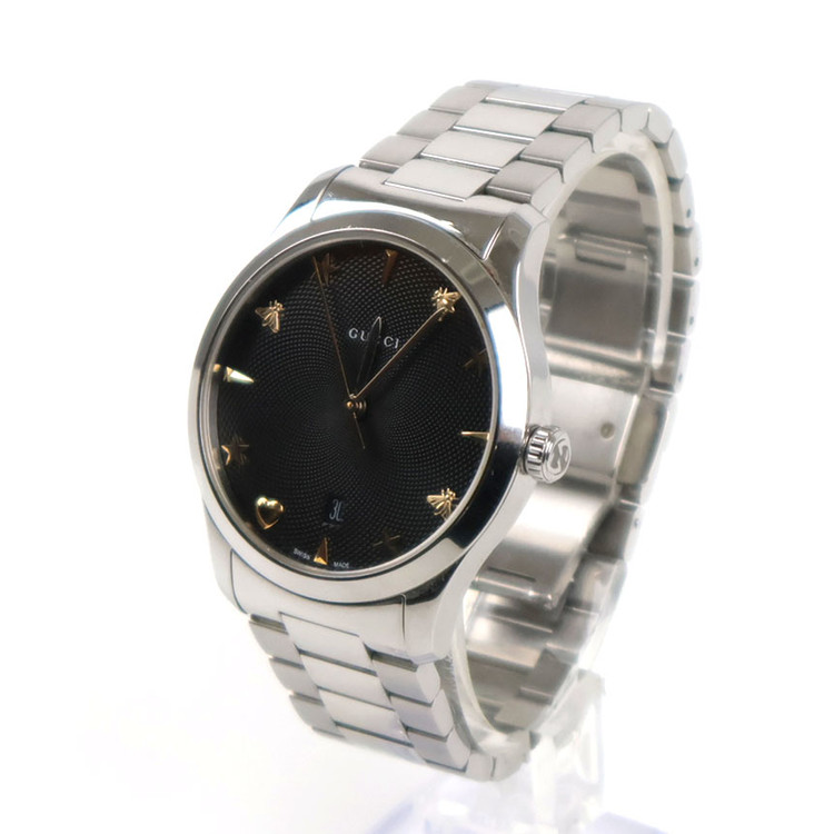 [중고명품다올] 구찌 G 타임리스 메탈 쿼츠 시계 38MM YA1264029 이미지