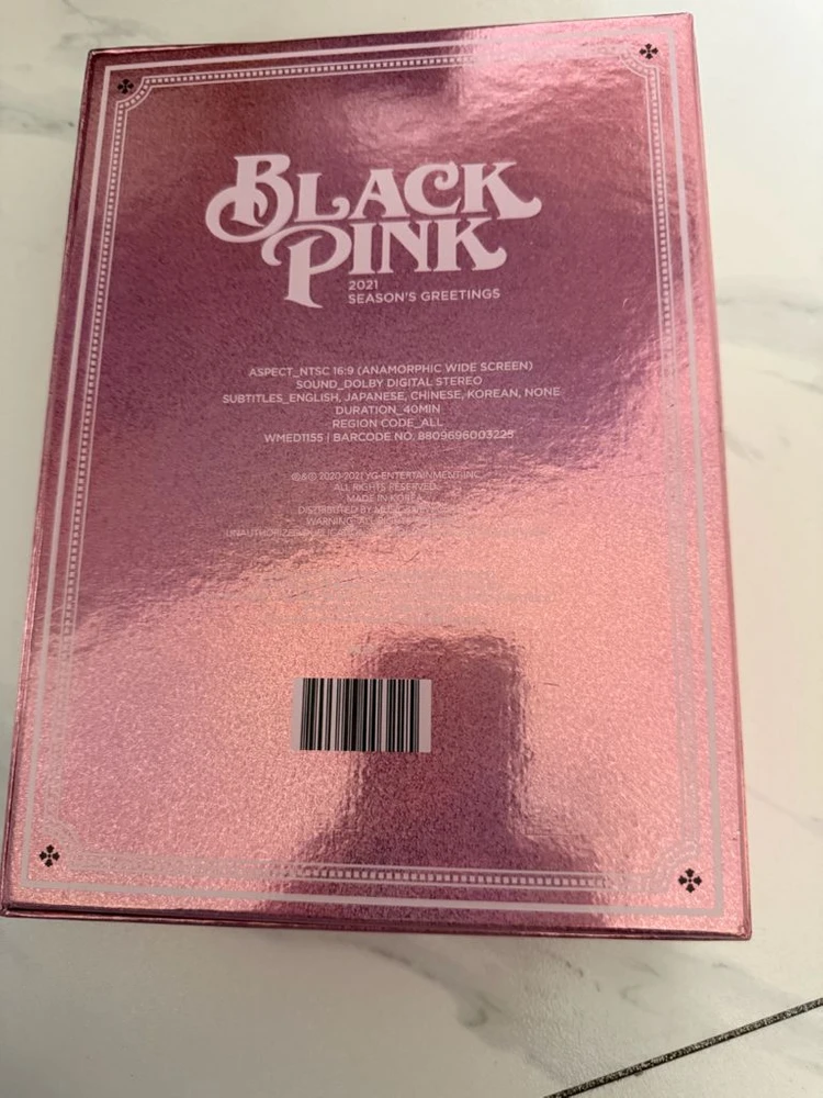 K-pop 앨범 블랙핑크 친필싸인 앨범 이미지