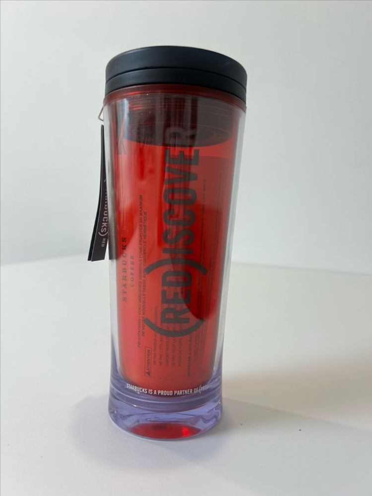 스타벅스 구로고 텀블러, (PRODUCT)RED 한정판, 15년 전 빈티지, 캐나다 구매 새상품 이미지