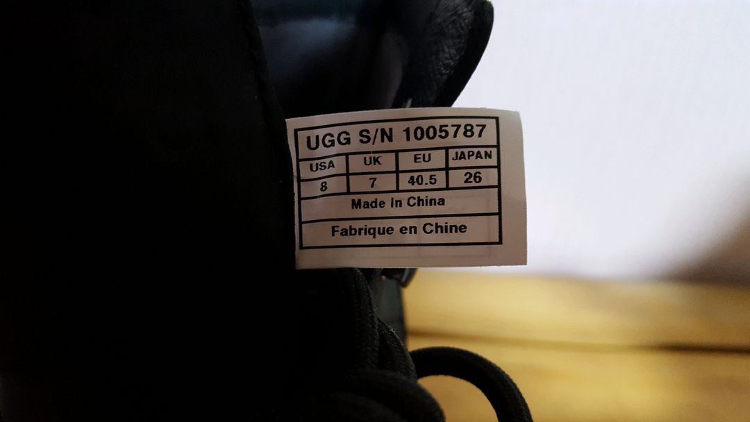 UGG australia Mens Rohnan 어그 워커부츠 새제품 260 이미지