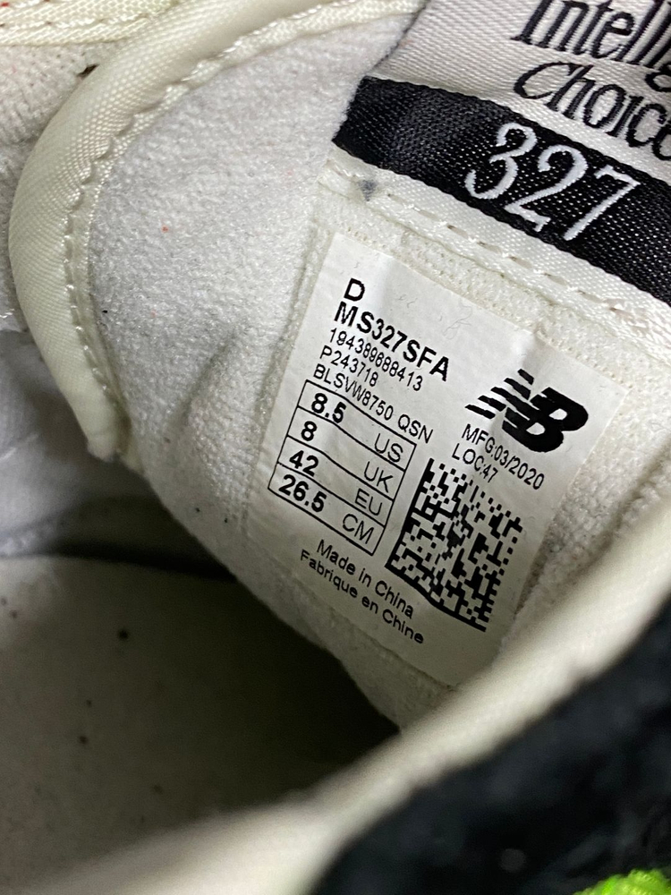 뉴발란스327 운동화 265 이미지