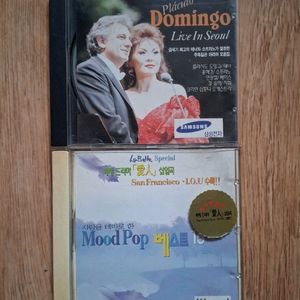 플라시도 도밍고CD앨범&화제드라마 애인 삼입곡CD앨범.일괄.구하기 힘들CD에요.상태 좋아요 이미지