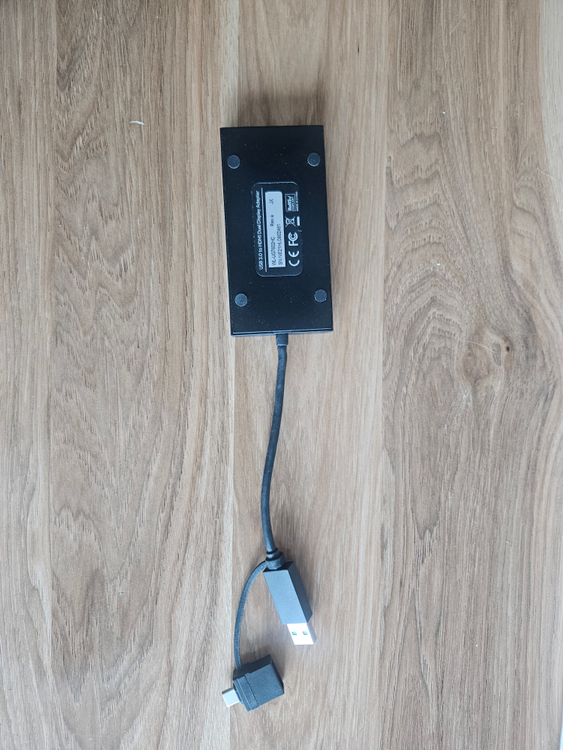 WAVLINK USB 3.1/USB C-듀얼 HDMI 그래픽 어댑터 듀얼 2K/4K@60Hz 디스플레이 출력 이미지