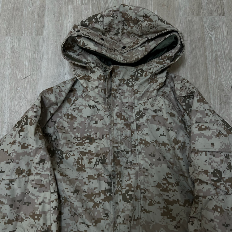 밀리터리 데저트 마펫 플리스 내피 전투복 자켓 파카 XL/105 이미지