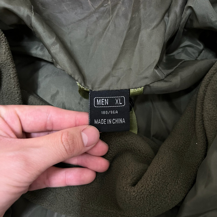 밀리터리 데저트 마펫 플리스 내피 전투복 자켓 파카 XL/105 이미지