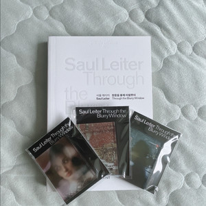 사울레이터 사진 도록 및 굿즈 이미지