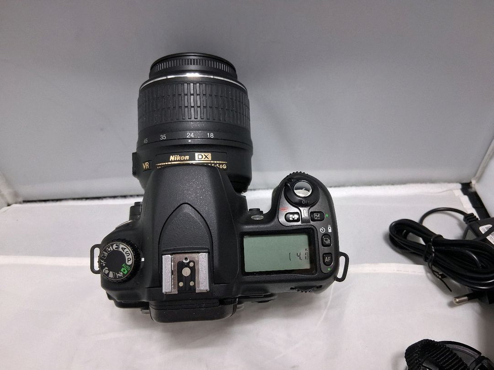 니콘 D 80 18-55 VR 렌즈 부착입니다 이미지