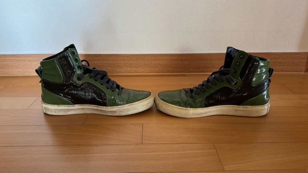 YSL 생로랑 SAINT LAURENT 코트 하이탑 스니커즈 신발 슈즈 정품 BTS 셀린 디올 발렌 루이 골든 YS 이미지