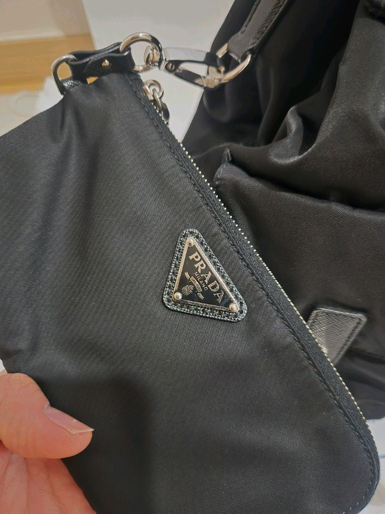 프라다 리나일론 미디엄 백팩(새상품급) 이미지
