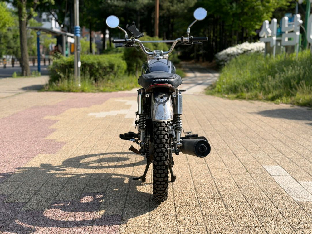 2019년식 CG125 브랫스타일 커스텀 판매합니다 이미지